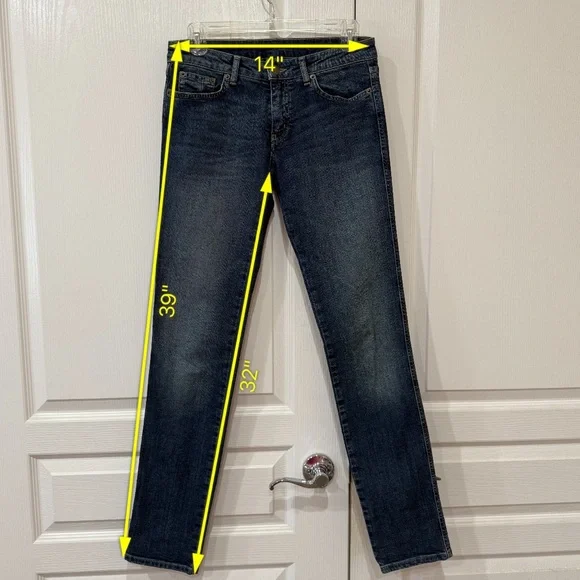 Valentino Ruffle Pocket Denim Jeans